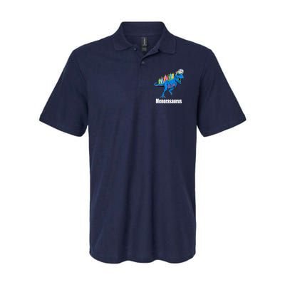 Menorasaurus T Rex Hanukkah Funny Dino Polo