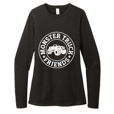 Monster Truck Retro Vintage Atv Friends Womens CVC Long Sleeve Shirt