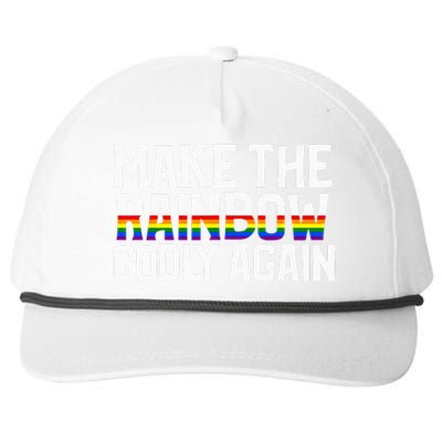 Make The Rainbow Godly Again Snapback Five-Panel Rope Hat