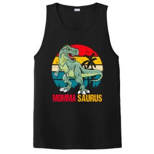 Mommasaurus T Rex Dinosaur Family Matching Momma Saurus Gift PosiCharge Competitor Tank