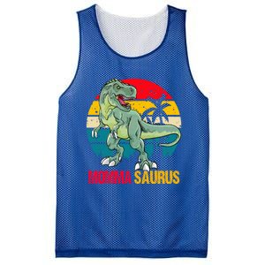 Mommasaurus T Rex Dinosaur Family Matching Momma Saurus Gift Mesh Reversible Basketball Jersey Tank