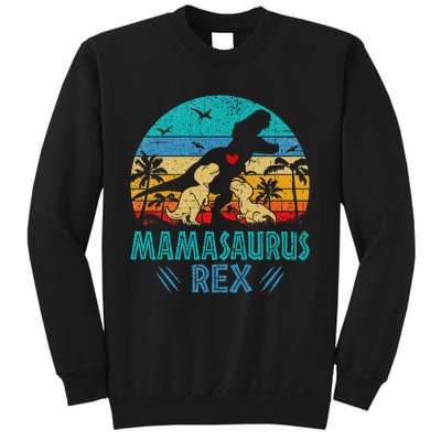 Mamasaurus T Rex Dinosaur Mama Saurus Sweatshirt