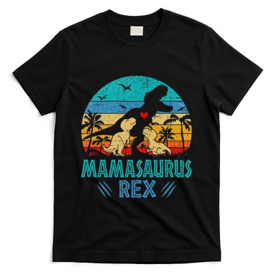 Mamasaurus T Rex Dinosaur Mama Saurus T-Shirt