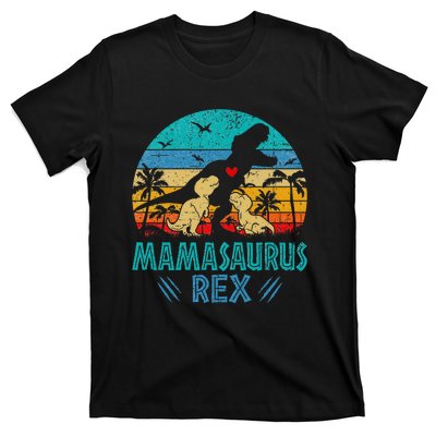 Mamasaurus T Rex Dinosaur Mama Saurus T-Shirt