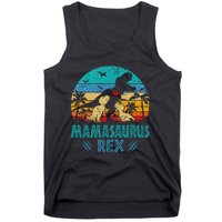 Mamasaurus T Rex Dinosaur Mama Saurus Tank Top