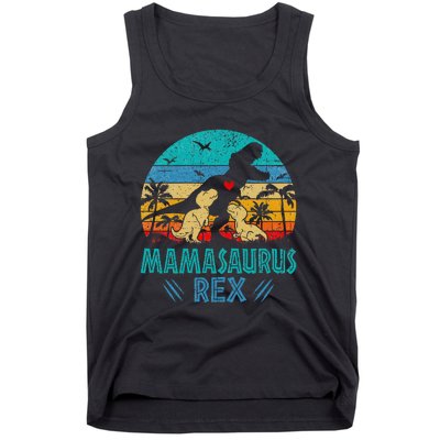 Mamasaurus T Rex Dinosaur Mama Saurus Tank Top