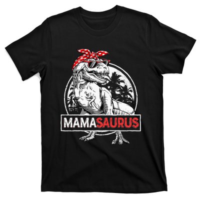 Mamasaurus T Rex Dinosaur Funny Mama Saurus T-Shirt