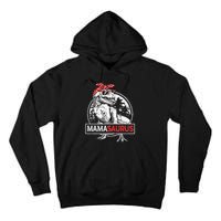 Mamasaurus T Rex Dinosaur Funny Mama Saurus Tall Hoodie