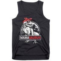 Mamasaurus T Rex Dinosaur Funny Mama Saurus Tank Top