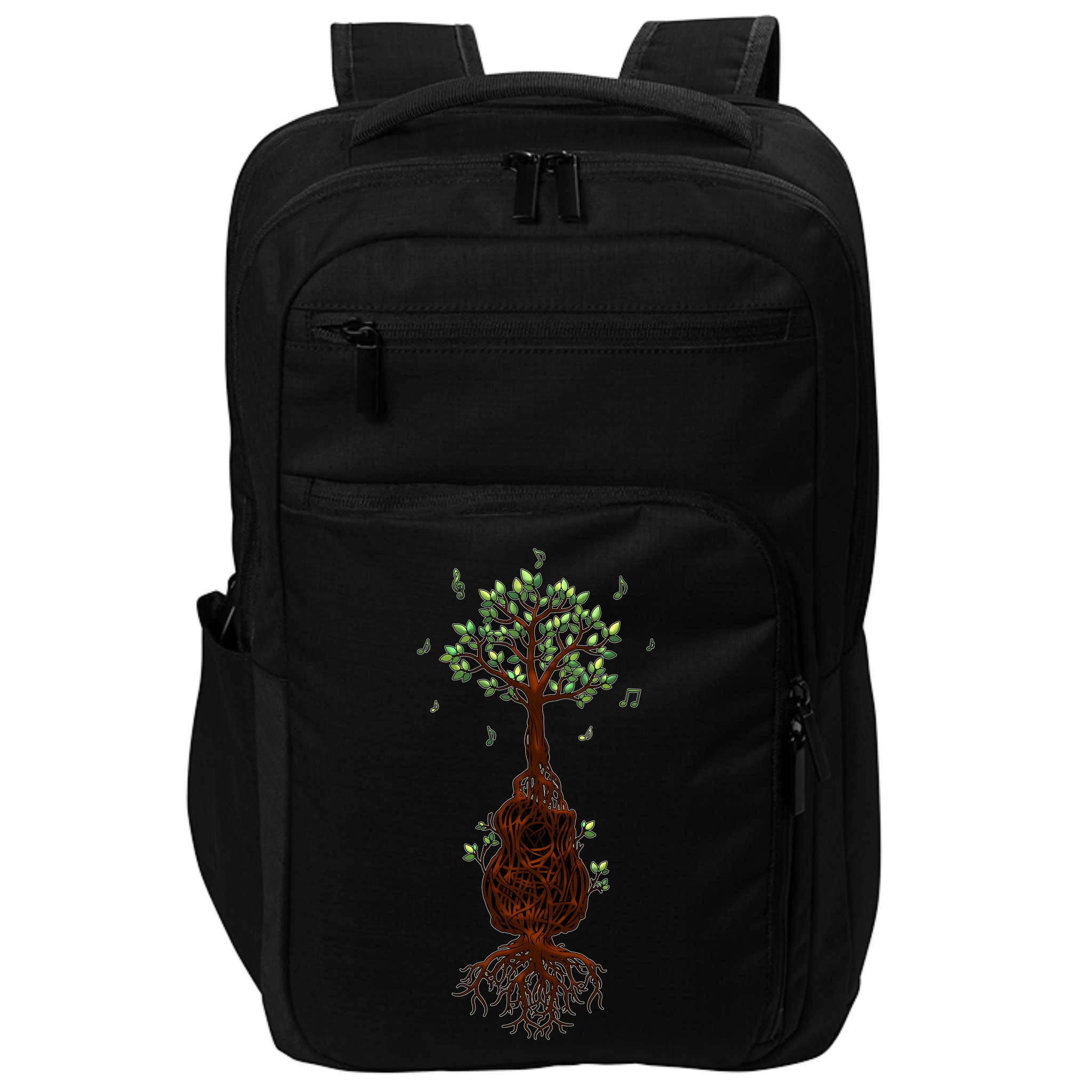 Musical Tree Root Guitar Impact Tech Backpack