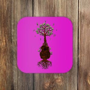 Musical Tree Root Guitar Coaster