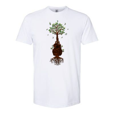 Musical Tree Root Guitar Softstyle® CVC T-Shirt