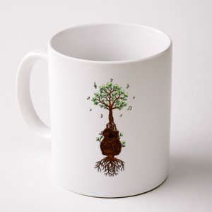 Musical Tree Root Guitar Coffee Mug