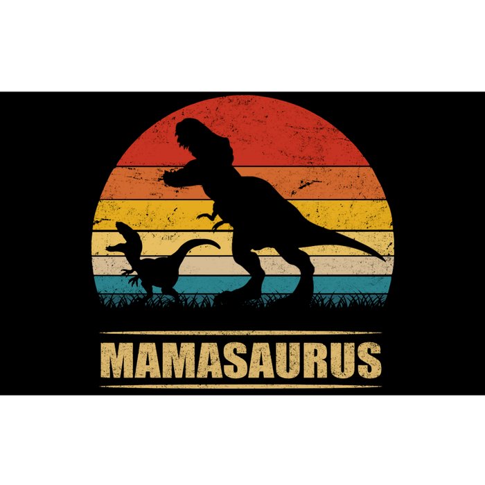 Mamasaurus T Rex Dinosaur Funny Mothers Day Mom Women Long Sleeve Bumper Sticker