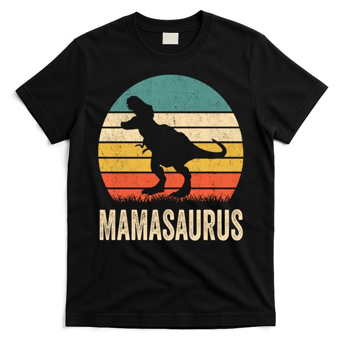 Mamasaurus T Rex Dinosaur Mama Saurus Family Matching Women Sweat T-Shirt