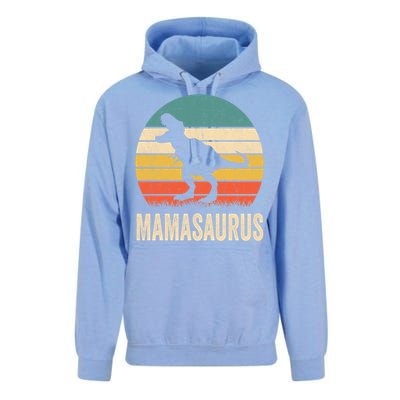 Mamasaurus T Rex Dinosaur Mama Saurus Family Matching Women Sweat Unisex Surf Hoodie