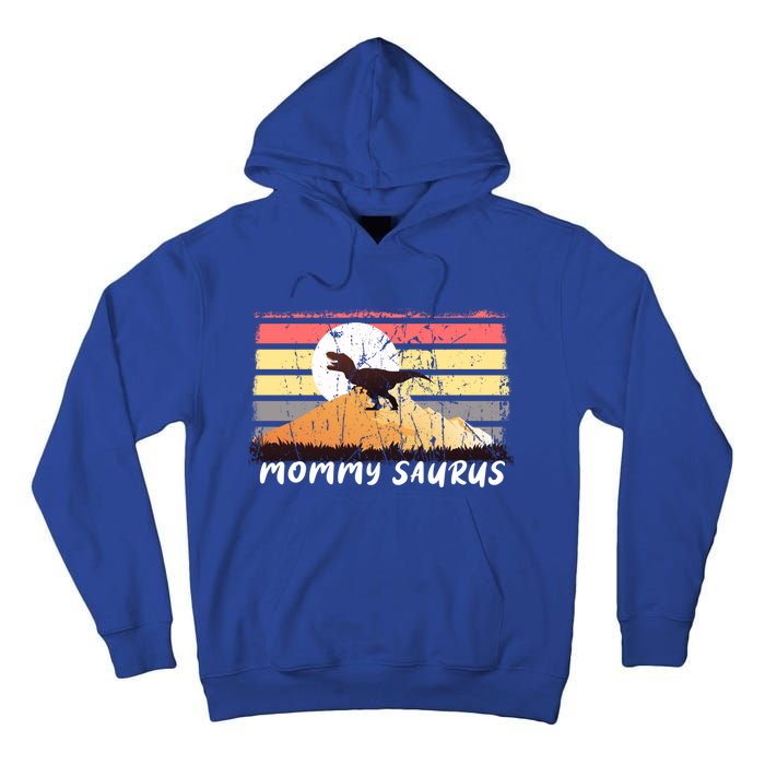 Mommysaurus T Rex Mommy Saurus Dinosaur Funny Mother Funny Gift Tall Hoodie