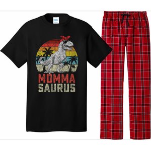 Mommasaurus T Rex Dinosaur Momma Saurus MotherS Family Pajama Set