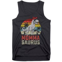 Mommasaurus T Rex Dinosaur Momma Saurus MotherS Family Tank Top