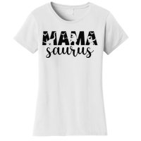 MamaSaurus T rex Dinosaur Funny Mama Saurus Mother's Day Women's T-Shirt