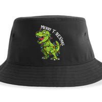 Merry T Rexmas Trex Christmas Sustainable Bucket Hat
