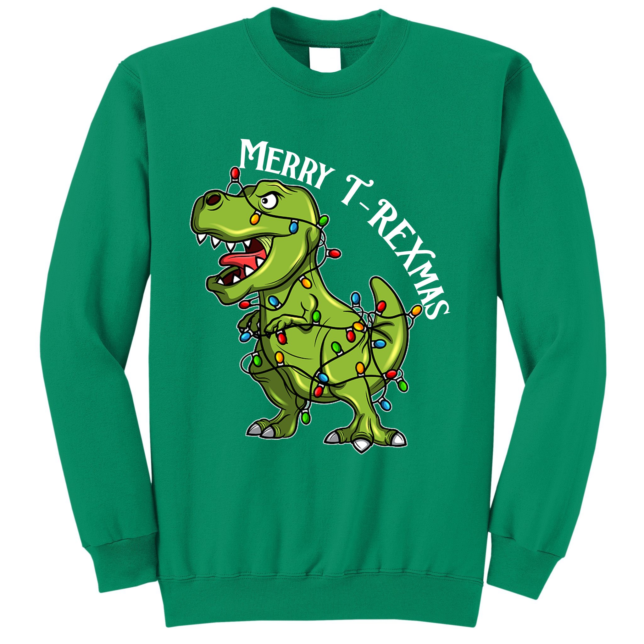 Merry T Rexmas Trex Christmas Sweatshirt