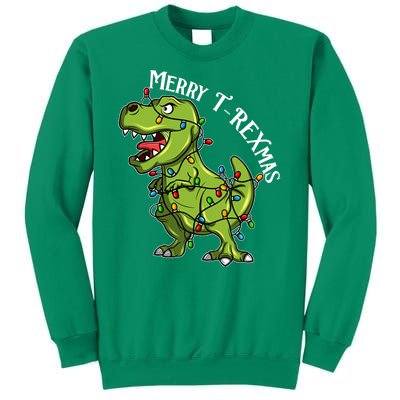 Merry T Rexmas Trex Christmas Sweatshirt