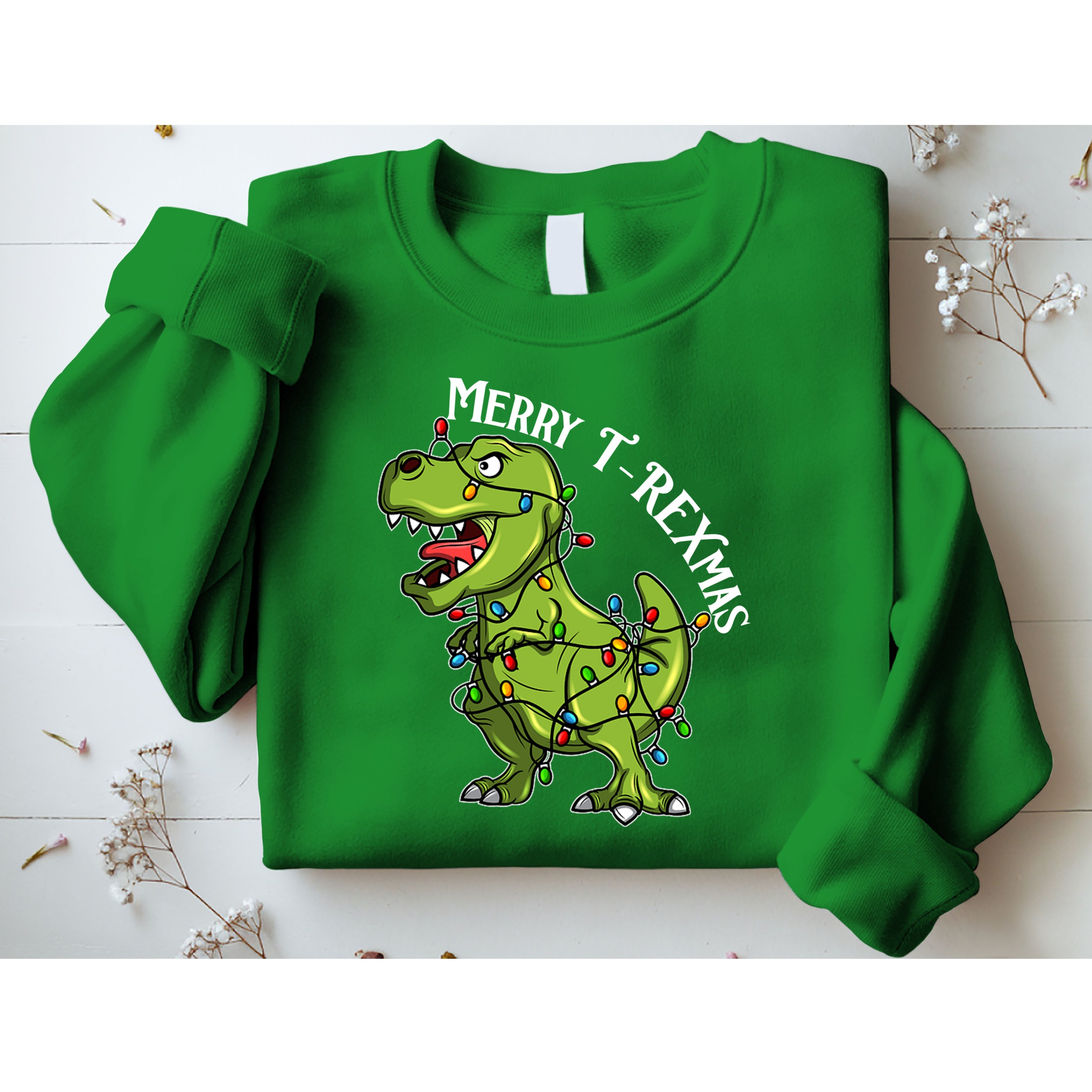 Merry T Rexmas Trex Christmas Sweatshirt