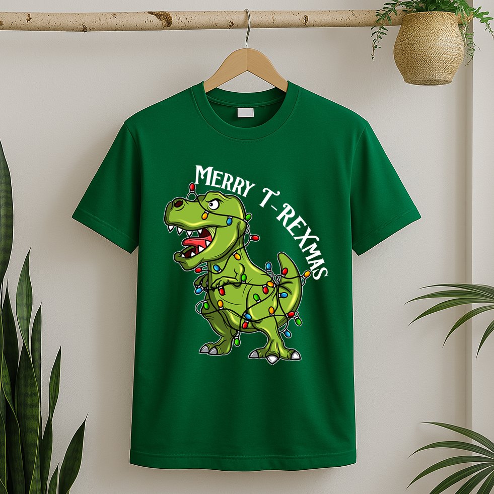 Merry T Rexmas Trex Christmas T-Shirt