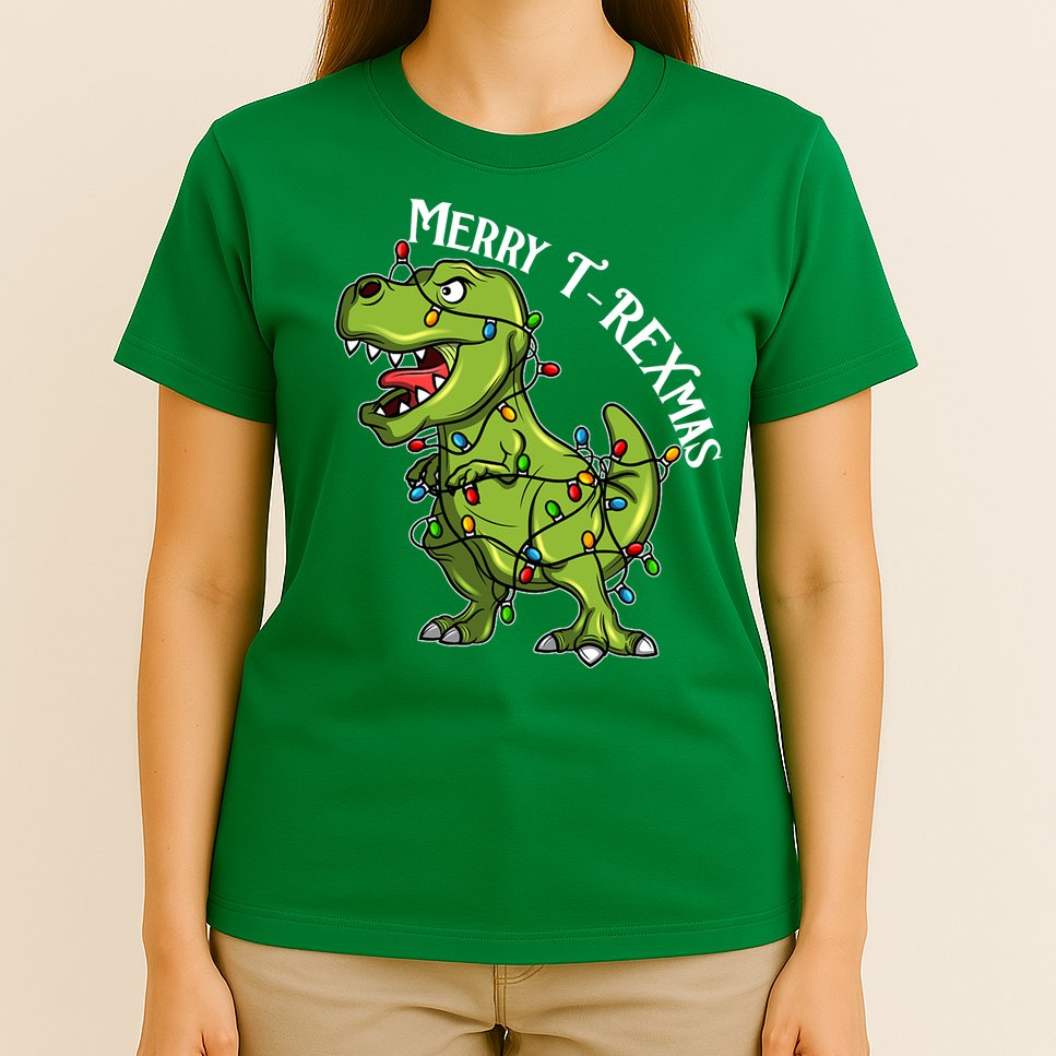 Merry T Rexmas Trex Christmas T-Shirt