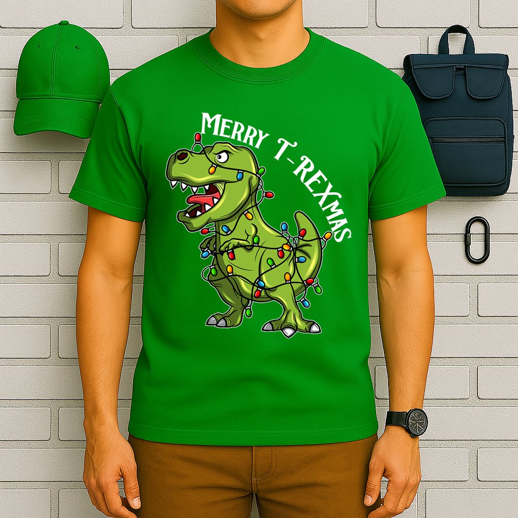 Merry T Rexmas Trex Christmas T-Shirt