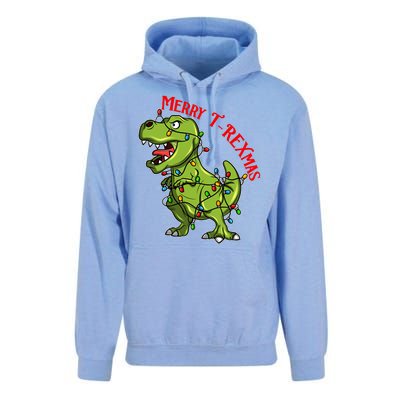 Merry T Rexmas Trex Christmas Unisex Surf Hoodie