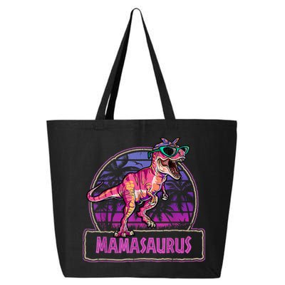Mamasaurus T Rex Mama Saurus Women Dinosaur Family Matching 25L Jumbo Tote