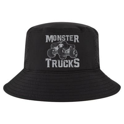 Monster Truck | Retro Vintage Off Road Cool Comfort Performance Bucket Hat