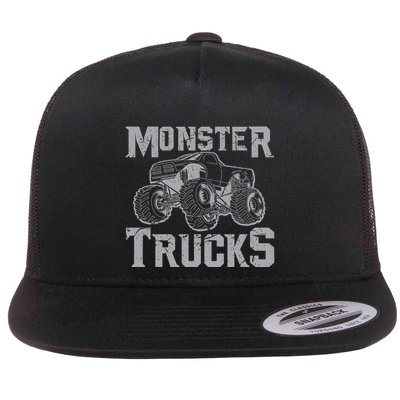 Monster Truck | Retro Vintage Off Road Flatbill Hat
