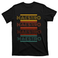 Maestro Teacher Retro T-Shirt