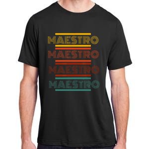 Maestro Teacher Retro Adult ChromaSoft Performance T-Shirt