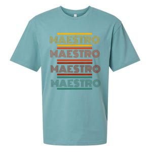 Maestro Teacher Retro Sueded Cloud Jersey T-Shirt