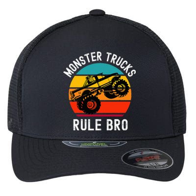 Monster Trucks Rock Flexfit Unipanel Trucker Cap