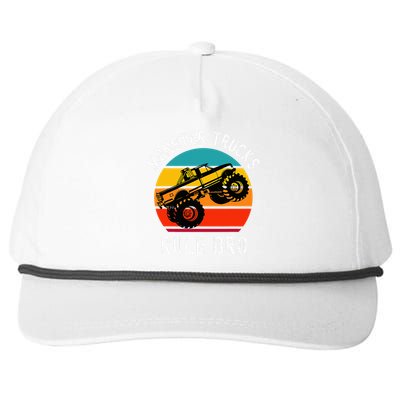 Monster Trucks Rock Snapback Five-Panel Rope Hat