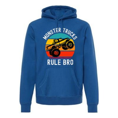 Monster Trucks Rock Premium Hoodie