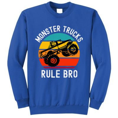 Monster Trucks Rock Tall Sweatshirt