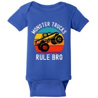 Monster Trucks Rock Baby Bodysuit