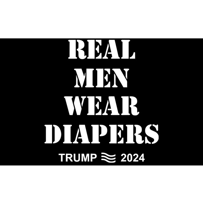 Maga Trumps Real Wear Diapers 2024 Bumper Sticker