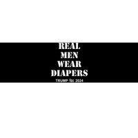 Maga Trumps Real Wear Diapers 2024 Bumper Sticker