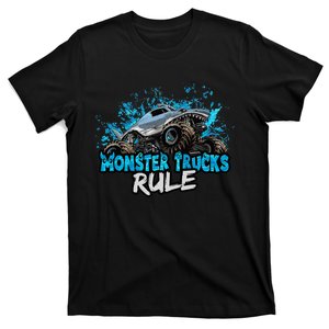 Monster Trucks Rule funny farmer lover T-Shirt