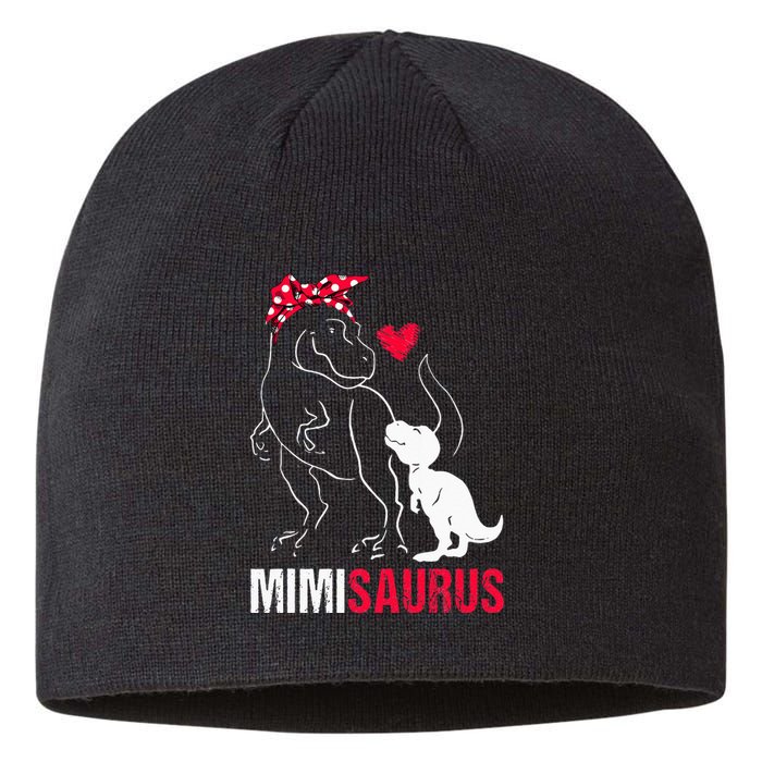 Mimisaurus T Rex Dinosaur Mimi Saurus mother's day Sustainable Beanie