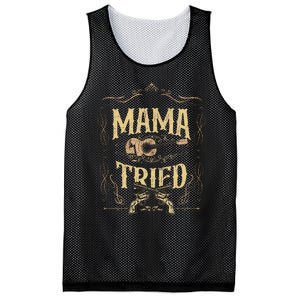 Mama Tried Renegade Outlaw Music Lovers Country Mesh Reversible Basketball Jersey Tank