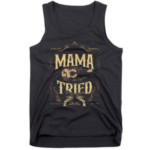 Mama Tried Renegade Outlaw Music Lovers Country Tank Top