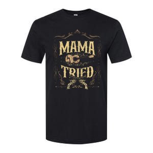 Mama Tried Renegade Outlaw Music Lovers Country Softstyle CVC T-Shirt